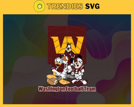 Washington Redskins Cartoon Movie Svg Donald Duck Svg Mickey Svg Pluto Svg Redskins Svg Redskins Team Svg Design 10101