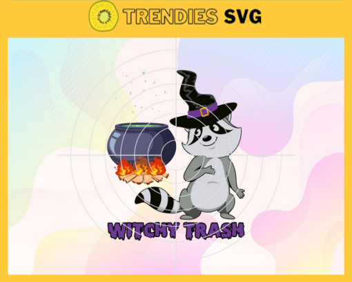 Witchy Trash Raccoon Halloween Witch Svg Horror Svg Halloween Svg Scary Svg Raccon Halloween Svg Halloween Horror Svg Design 10255