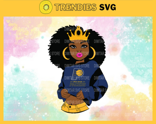 iana Pacers Black Queen Svg Indiana Pacers Svg Pacers svg Pacers Girl svg Pacers Queen svg Pacers Fans Svg Design 4611