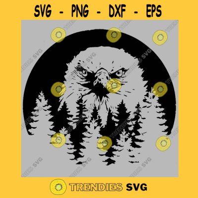 Bald Eagle SVG Eagle SVG Forest